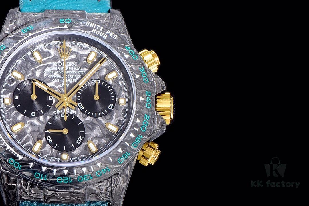 New Arrival Master Craftsmanship Meets Innovation - Dream-Chasing Daytona Chronograph Carbon Fiber Custom Edition [V2 Version]