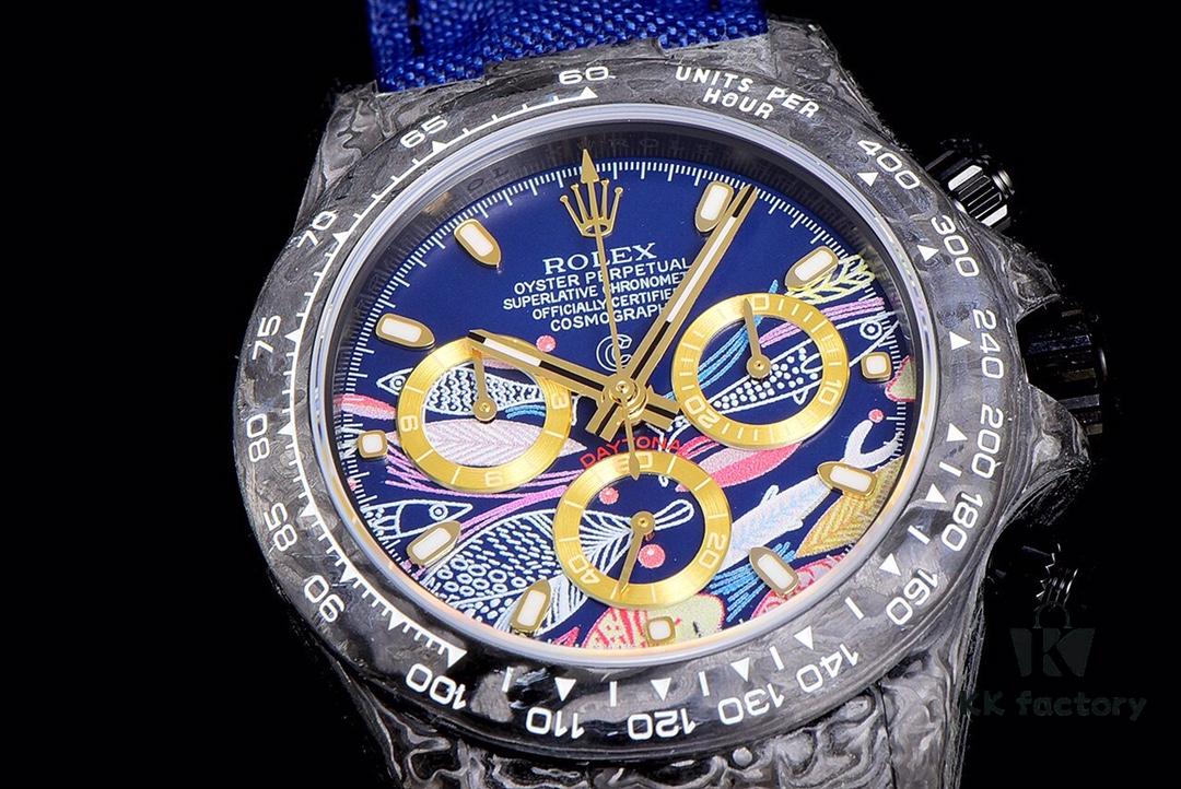 New Arrival Master Craftsmanship United, Dream-Chasing Never Stops - Cosmograph Daytona Series Carbon Fiber Custom Edition [V2 Version]