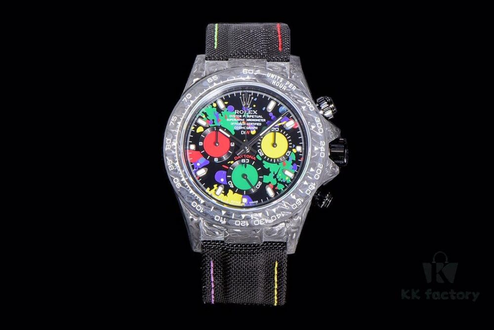 New Arrival Master Craftsmanship United Dream Chaser Cosmos Chronograph Daytona Series Carbon Fiber Custom Edition V2 Watch