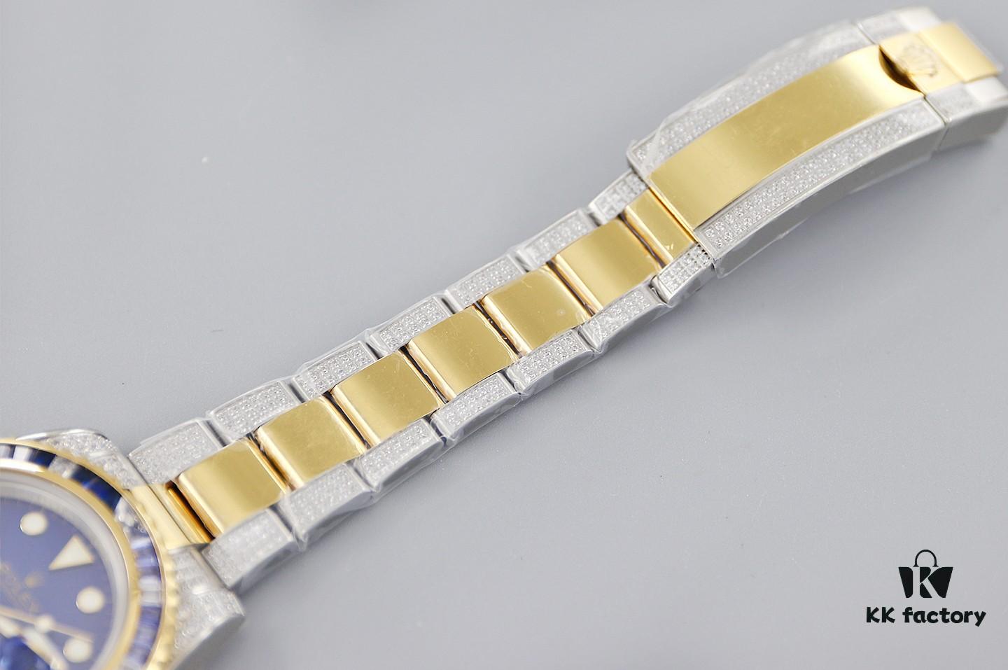 TWF Luxury Masterpiece, Rolex SUB Submariner Custom Diamond-Paved Edition