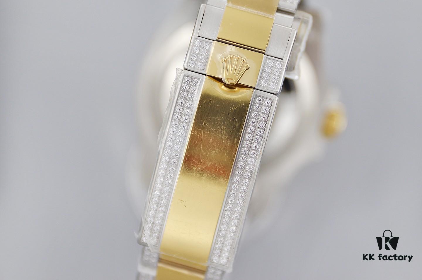 TWF Luxury Masterpiece, Rolex SUB Submariner Custom Diamond-Paved Edition