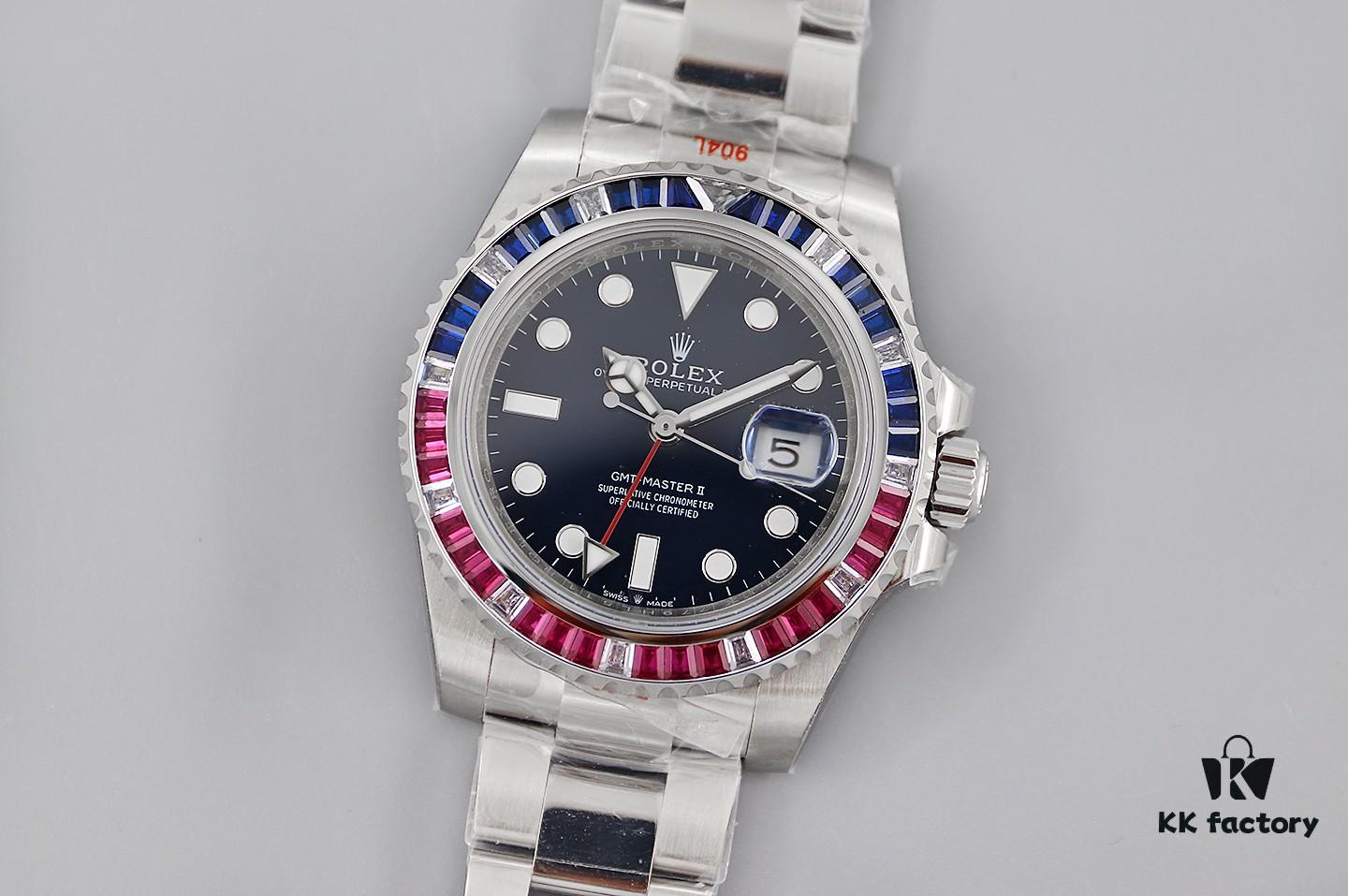 TWF Luxury Masterpiece, Rolex SUB Sea-Doer Custom Diamond-Paved Edition