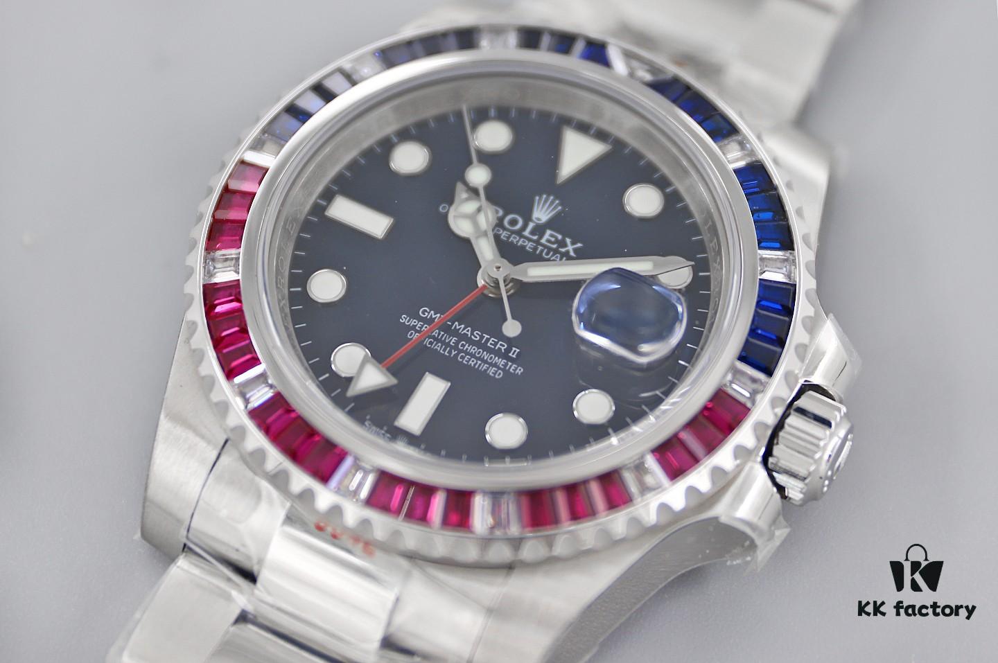 TWF Luxury Masterpiece, Rolex SUB Sea-Doer Custom Diamond-Paved Edition