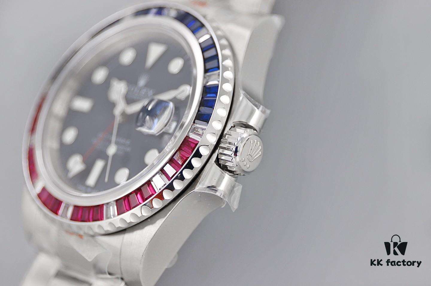 TWF Luxury Masterpiece, Rolex SUB Sea-Doer Custom Diamond-Paved Edition