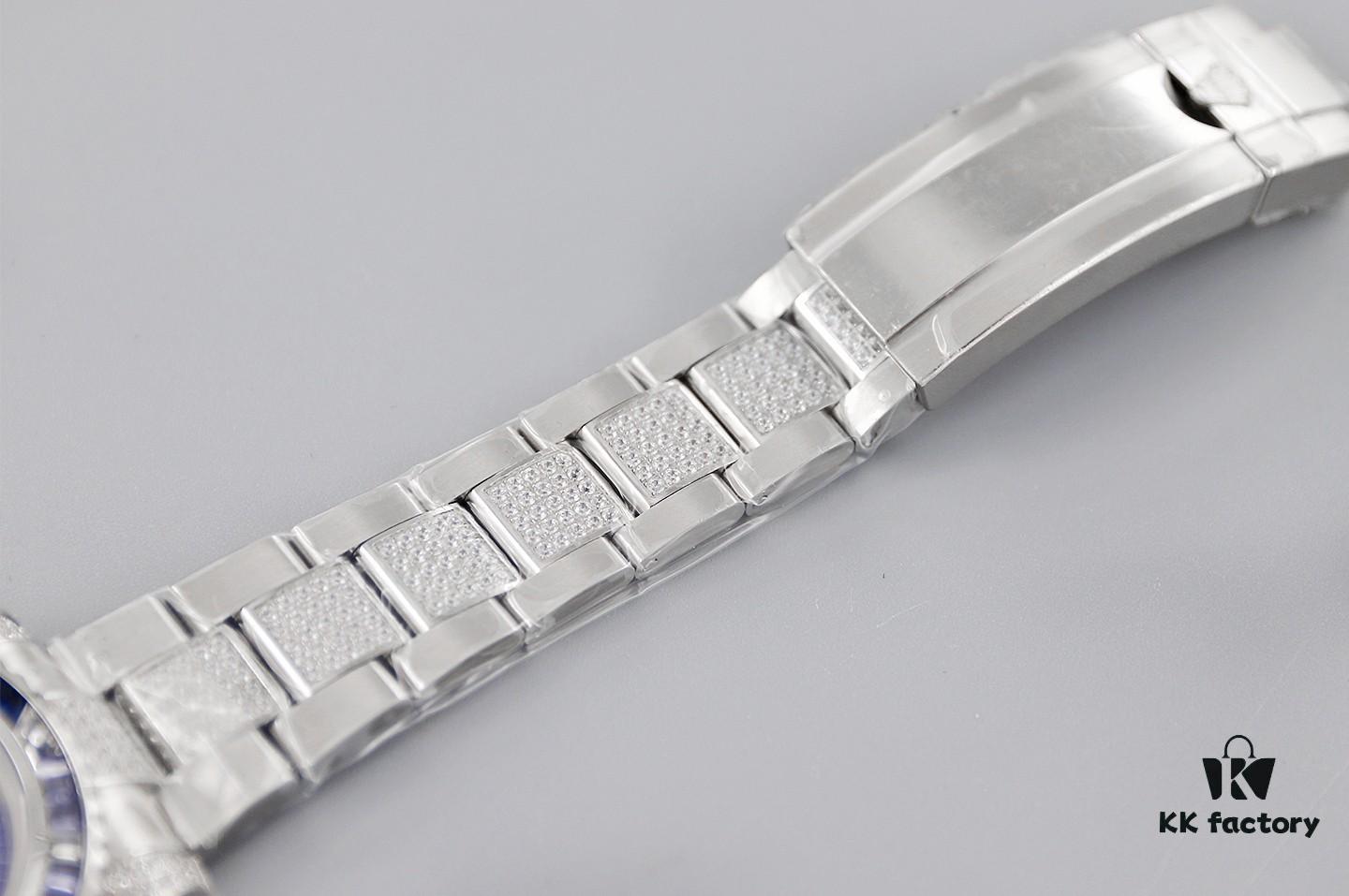 TWF Luxury Masterpiece, Rolex SUB Sea-Seeker Custom Diamond-Paved Edition