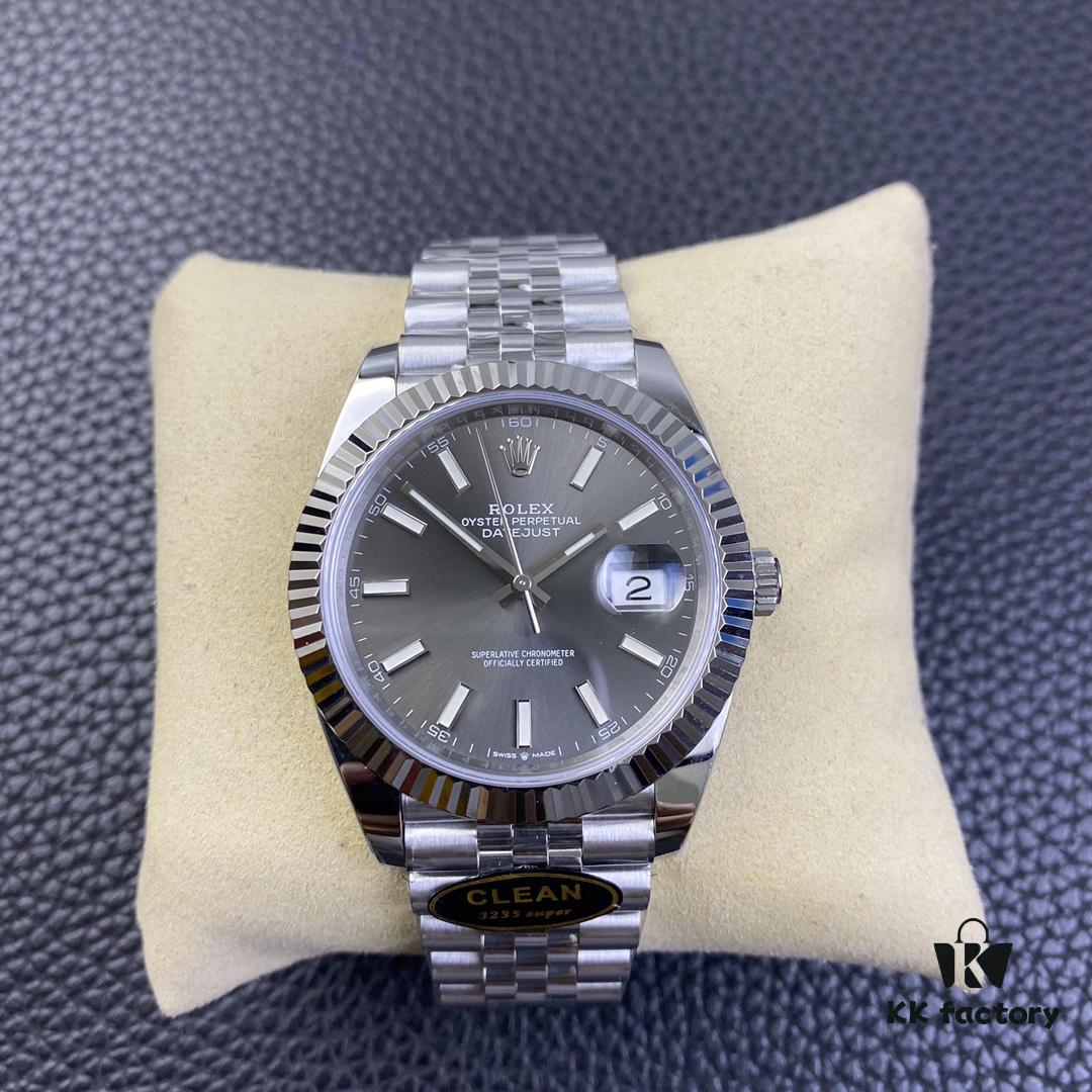 Clean Factory / C Factory New Rolex Datejust Series m126334-0014 Grey Dial