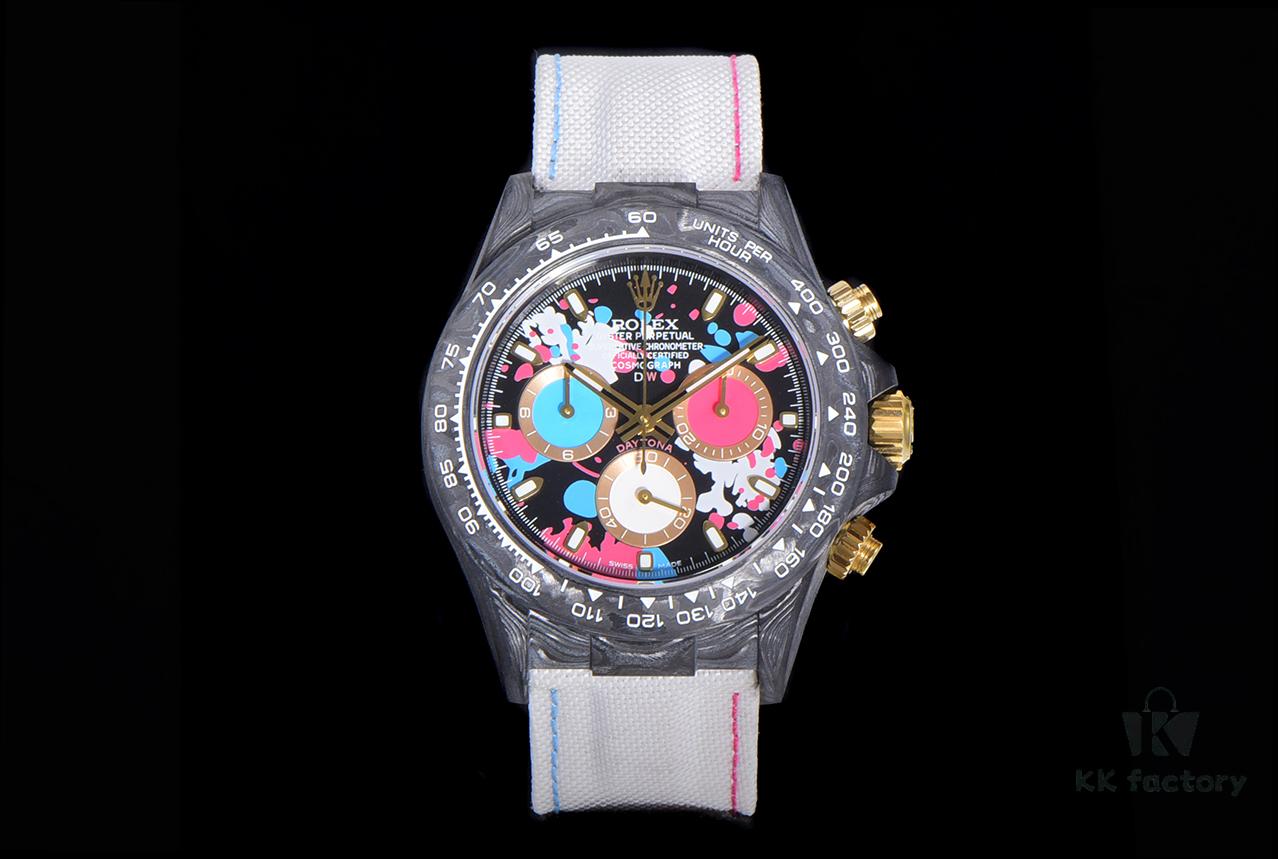 TW Factory Premium Release: ROLEX Cosmograph Daytona Carbon Fiber Custom Edition