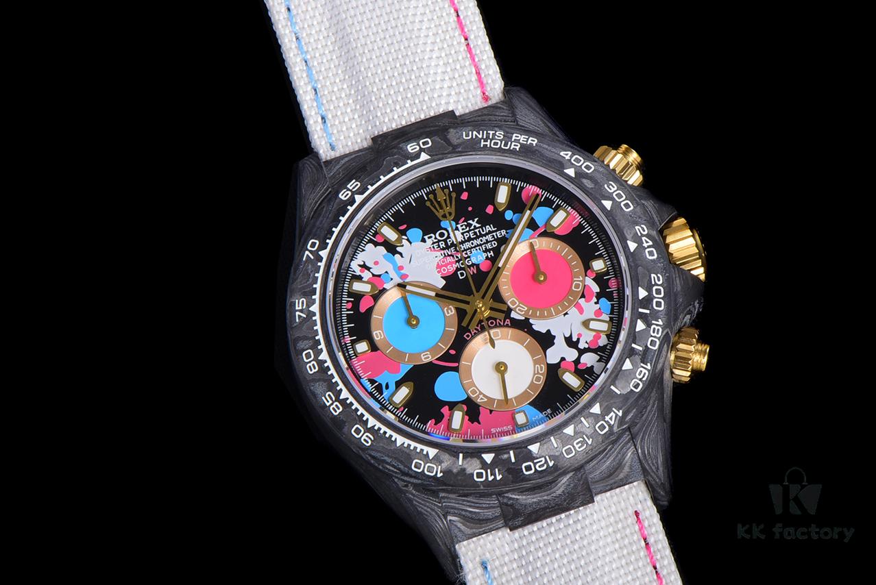 TW Factory Premium Release: ROLEX Cosmograph Daytona Carbon Fiber Custom Edition