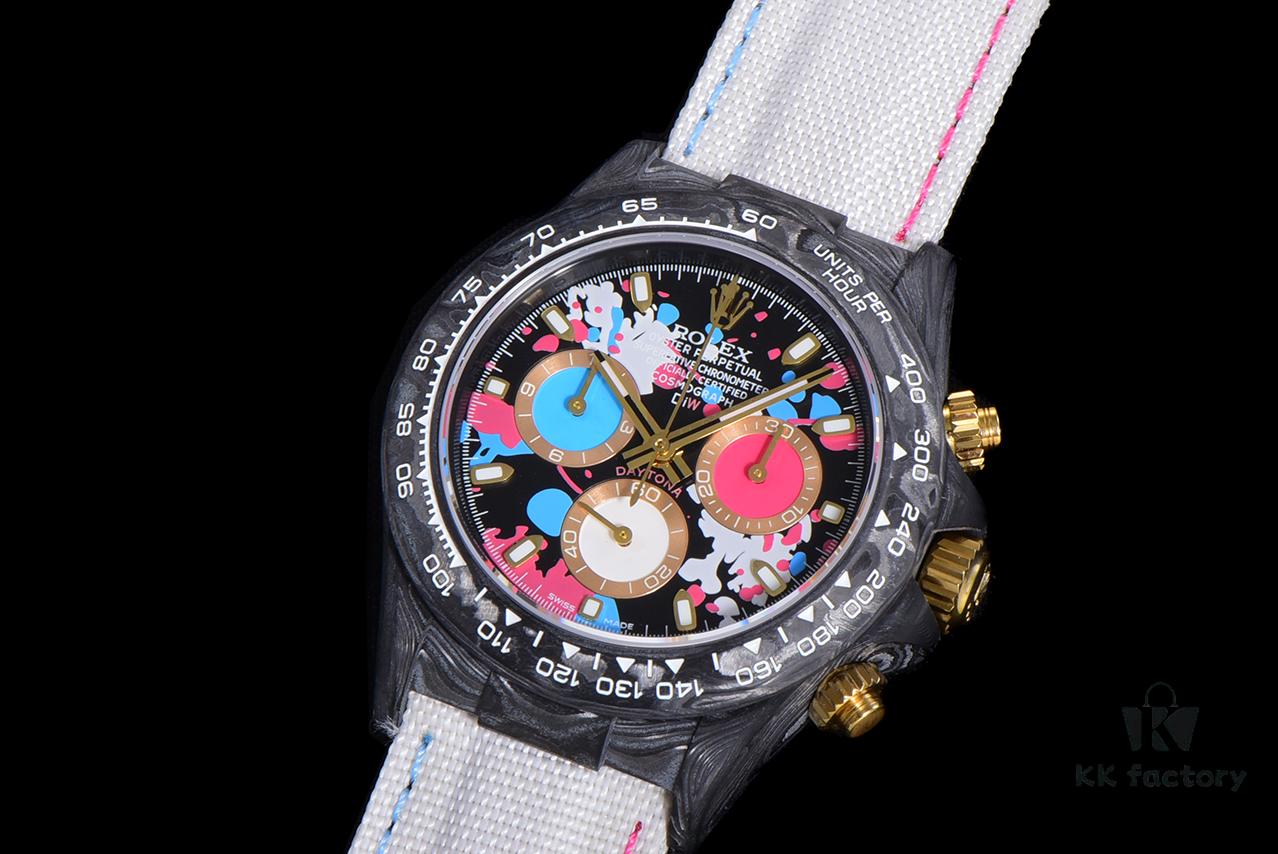 TW Factory Premium Release: ROLEX Cosmograph Daytona Carbon Fiber Custom Edition