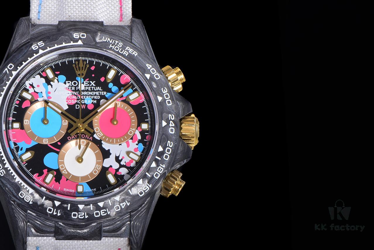 TW Factory Premium Release: ROLEX Cosmograph Daytona Carbon Fiber Custom Edition