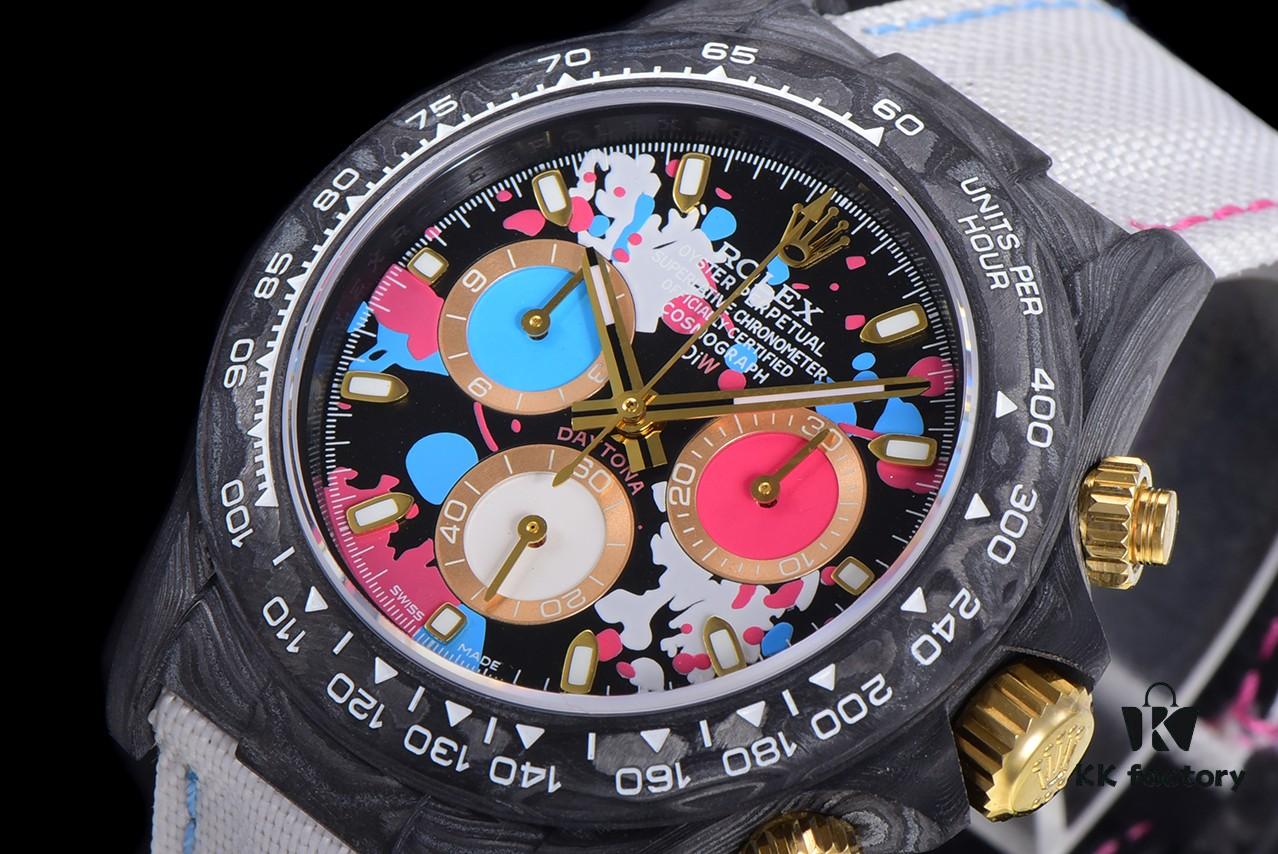 TW Factory Premium Release - Rolex Cosmograph Daytona Carbon Fiber Custom Edition