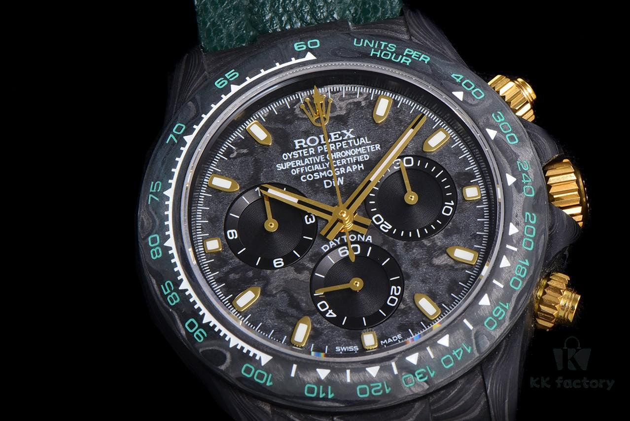 TW Factory Premium Release: ROLEX Cosmograph Daytona Carbon Fiber Custom Edition