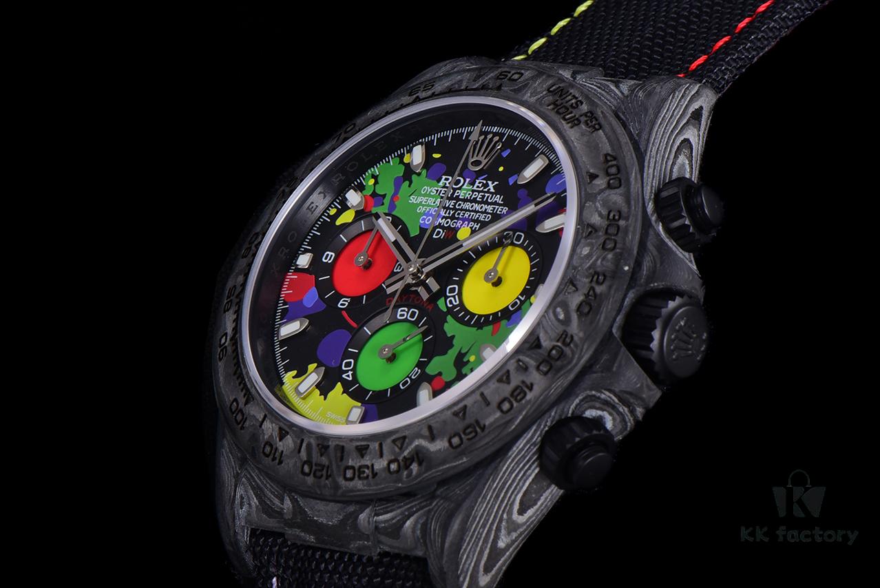 TW Factory Masterpiece - Custom Carbon Fiber Rolex Cosmograph Daytona Series