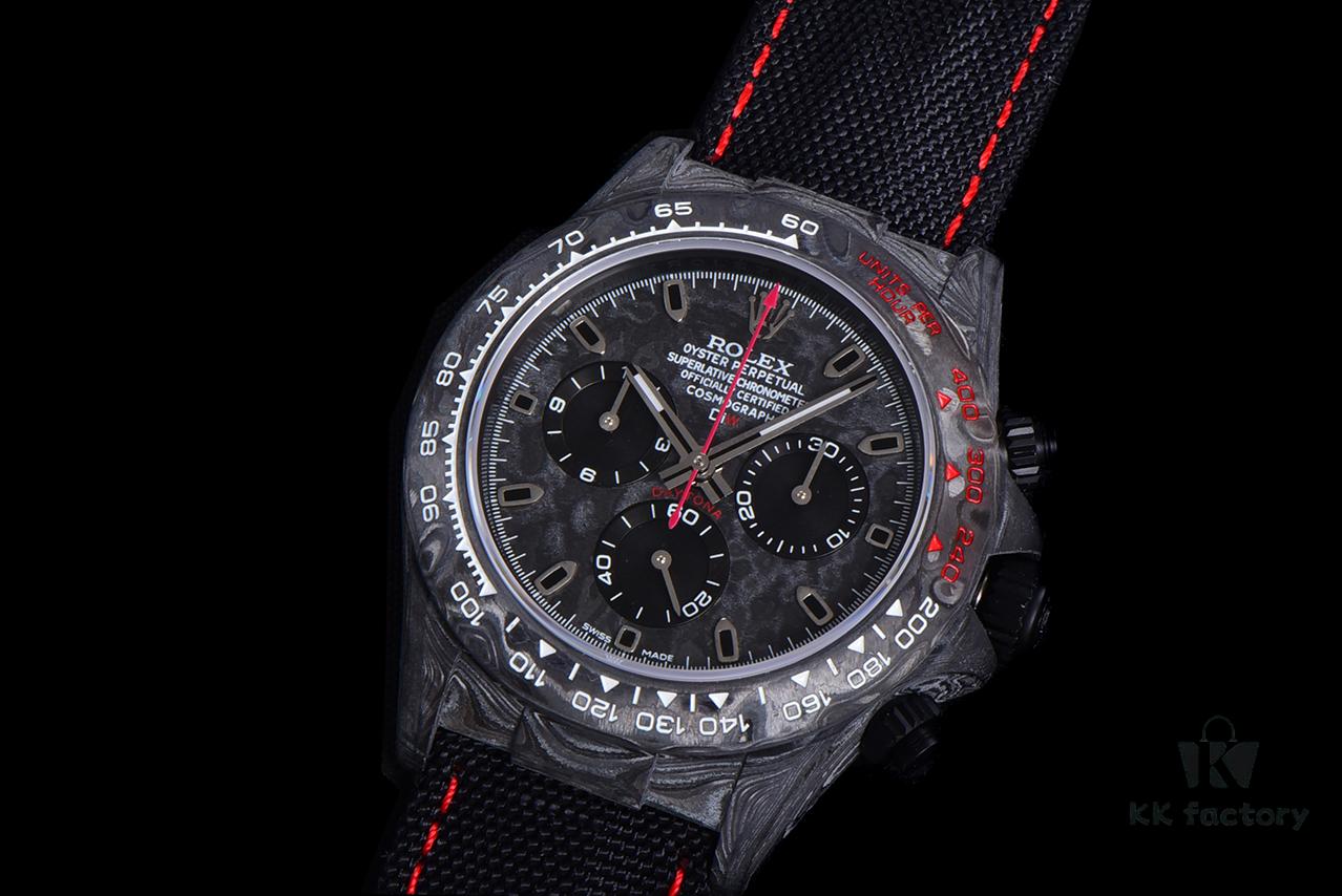 TW Factory Premium Release: Rolex Cosmograph Daytona Series Carbon Fiber Custom Edition