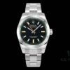 Rolex MILGAUSS Series 116400 Lightning Second Hand 904L Highest Version, DJ Factory's First Breakthrough – Green Sapphire Crystal Matches Genuine!
