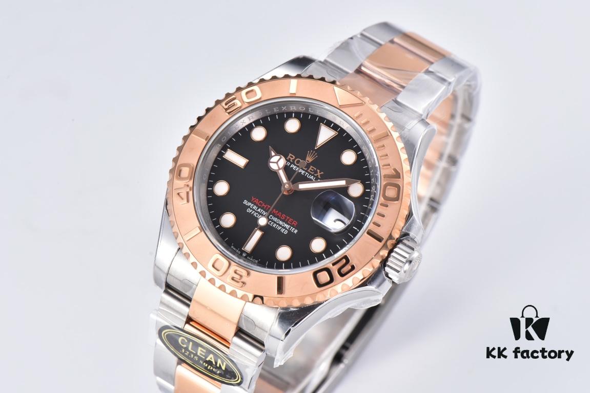 CLEAN/C Factory Launches Yacht 40mm Series 126621 Two-Tone Rose Gold Yacht