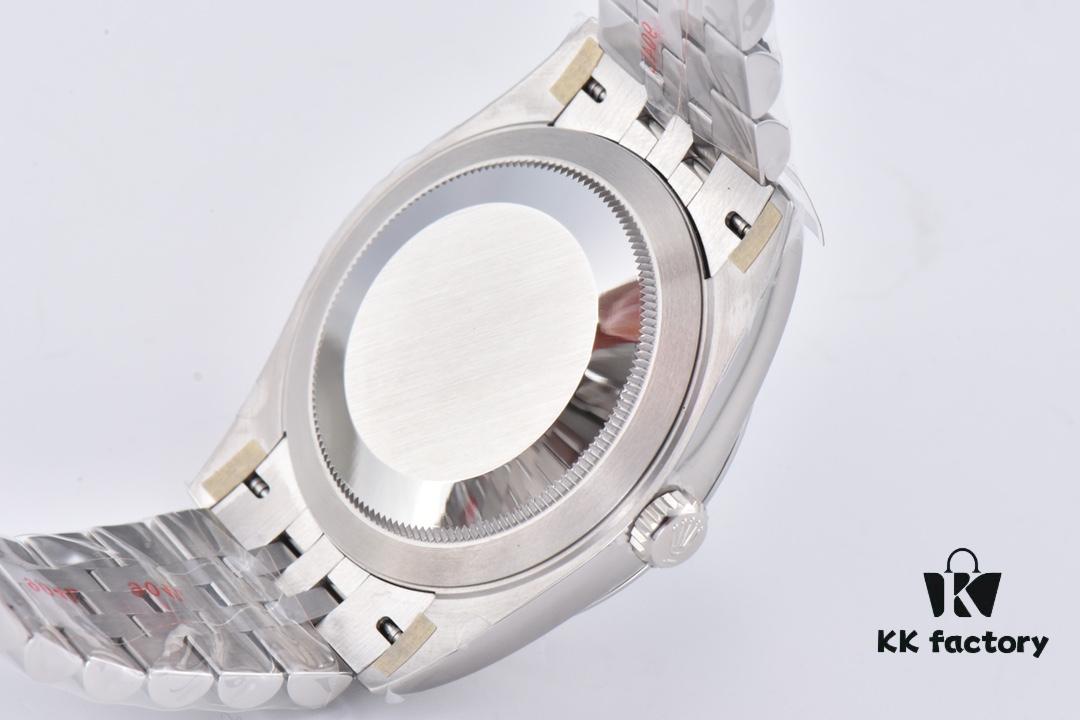 Clean Factory (C Factory) Rizlog Series 126334 Diamond Bezel / Standard Moissanite, Paired with 3/5 Pearl Bracelet