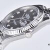 Clean Factory (C Factory) Rizlog Series 126334 Diamond Bezel / Standard Moissanite, Paired with 3/5 Pearl Bracelet