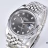 Clean Factory (C Factory) Rizlog Series 126334 Diamond Bezel / Standard Moissanite, Paired with 3/5 Pearl Bracelet