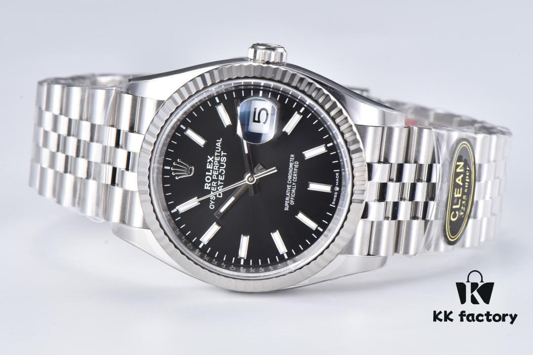 C Factory Clean 126234 36mm Datejust, a Blessing for Small Wrists