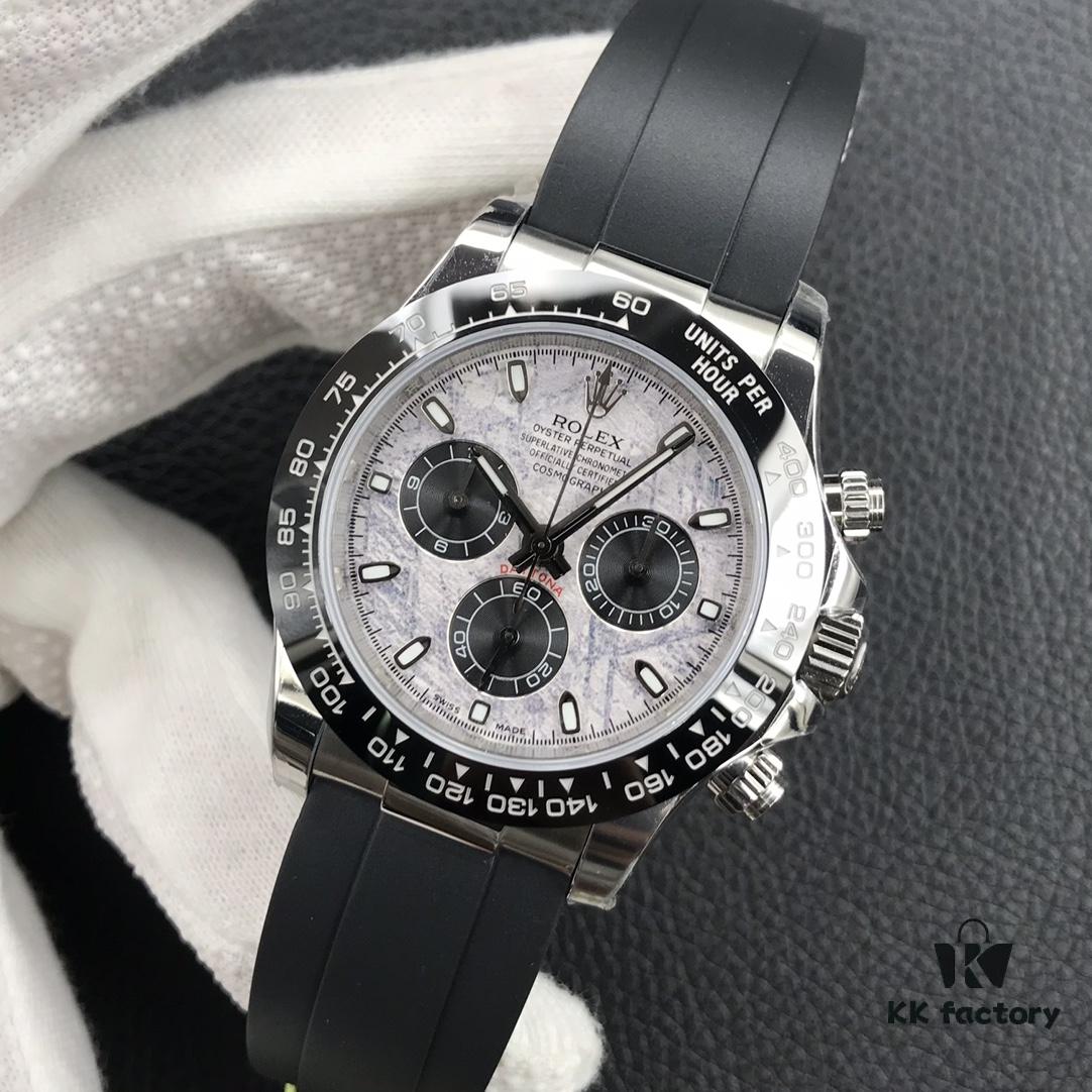 Ultra-thin Genuine Function Daytona Latest Model 'Meteorite Dial' Cosmograph Daytona Version