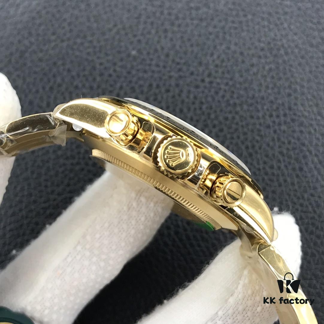 Green Goldy Ultra-Thin, Genuine Functional Daytona Newest Model, Cosmograph Daytona Version