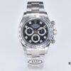 Clean Factory 116509 Enamel Black Dial Daytona with Diamond-Cut Moissanite