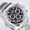 Clean Factory 116509 Enamel Black Dial Daytona with Diamond-Cut Moissanite