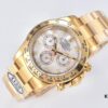 Clean Factory 116508 Diamond-Paved Natural Cloud Mother-of-Pearl Dial Daytona