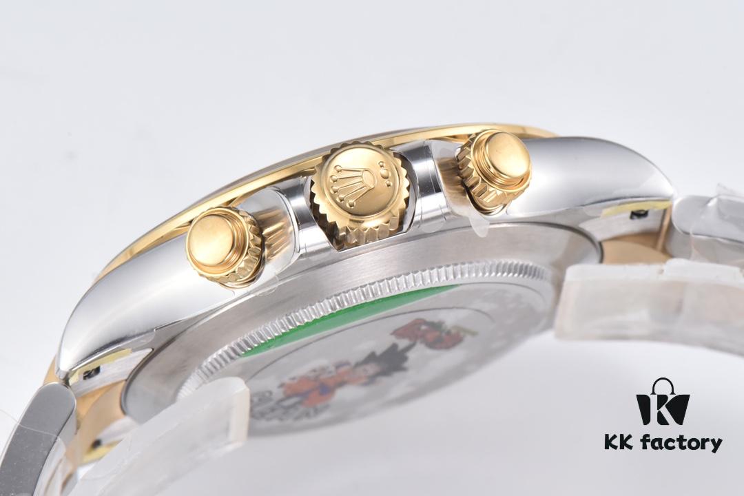 Clean Factory 116503 Diamond-Paved Natural Cloud Mother-of-Pearl Dial Daytona