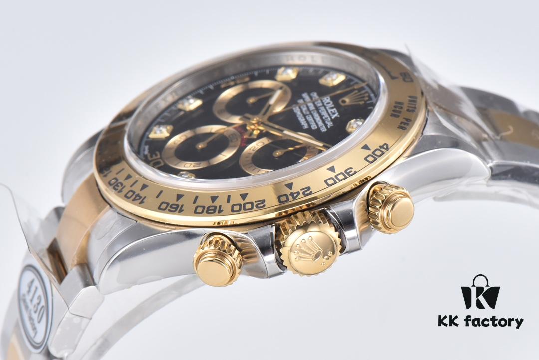 Clean Factory 116503 Diamond-Paved Black Dial Daytona