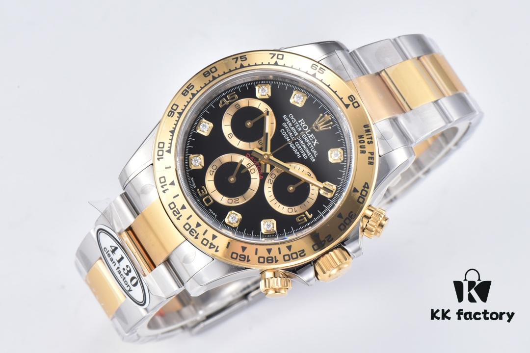 Clean Factory 116503 Diamond-Paved Black Dial Daytona