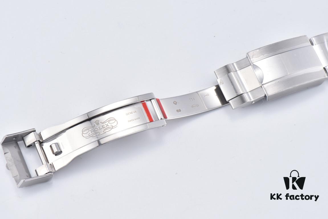 Clean Factory Platinum Daytona 116509 with Natural Cloud Mosaic Mother-of-Pearl Dial, Standard Moissanite Bezel – Zirconia Refused