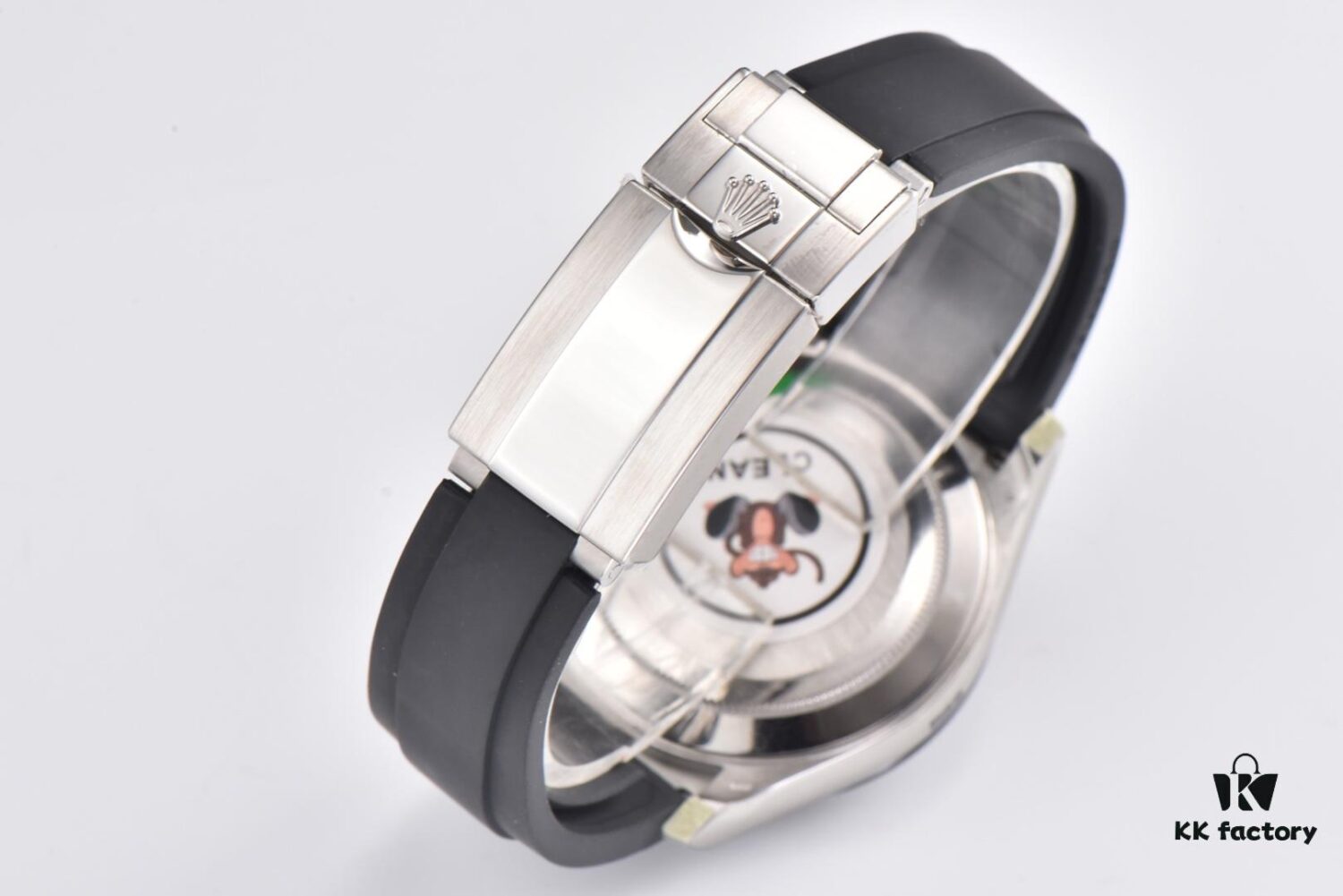 CLEAN Factory C-Factroy Rolex 116519 Daytona with Rubber Strap - Natural Cloud Mosaic Mother-of-Pearl Dial