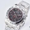 Clean Factory White Gold Daytona Outgoing 116509 White Gold Cement Grey / White Gold Red Devil