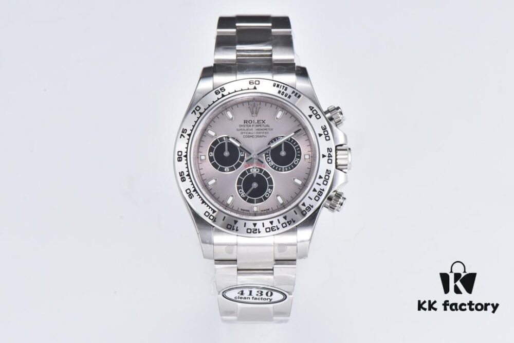 Clean Factory Platinum Daytona 116509 - Platinum Cement Grey / Platinum Red Devil