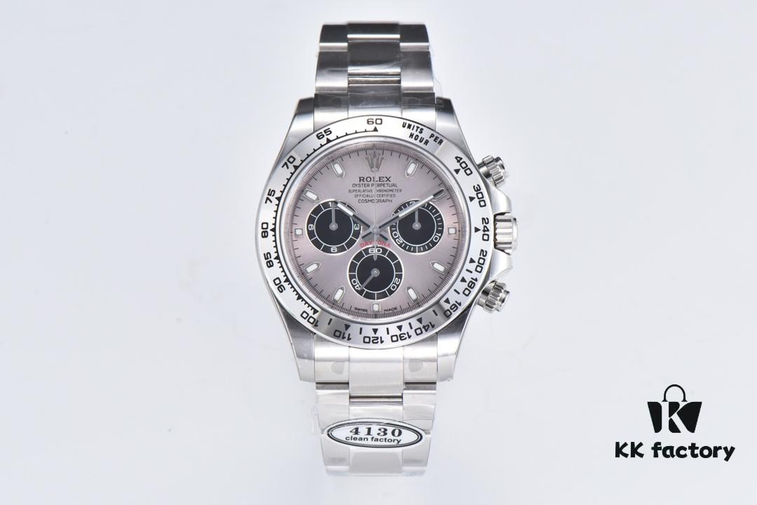 Clean Factory Platinum Daytona 116509 - Platinum Cement Grey / Platinum Red Devil