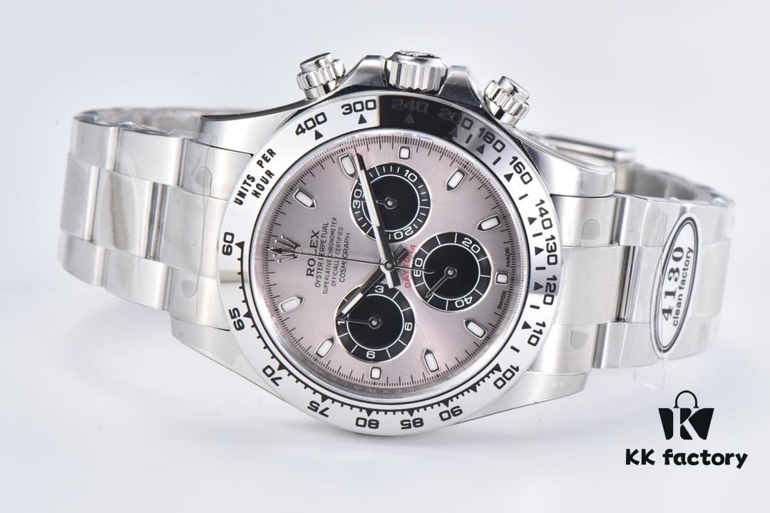 Clean Factory Platinum Daytona 116509 - Platinum Cement Grey / Platinum Red Devil