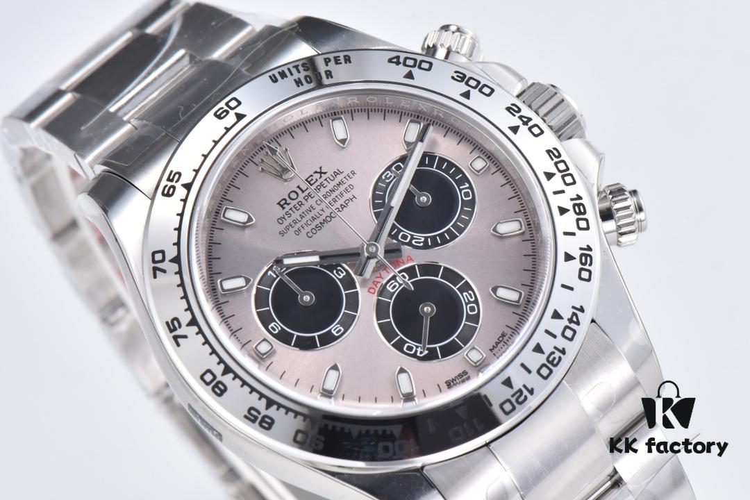 Clean Factory Platinum Daytona 116509 - Platinum Cement Grey / Platinum Red Devil