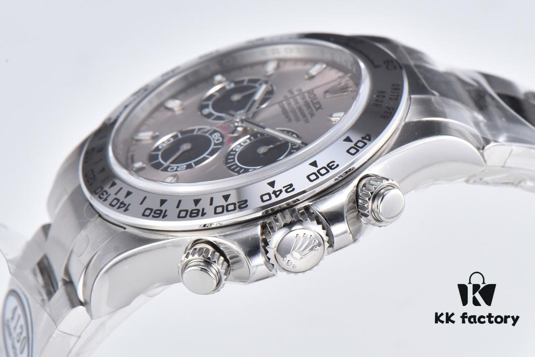 Clean Factory Platinum Daytona 116509 - Platinum Cement Grey / Platinum Red Devil