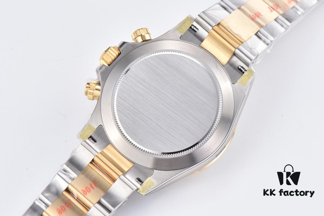 Clean Factory 116503 Two-Tone Gold Daytona with Enamel Black Dial