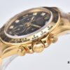 Clean Factory 116508 Full Gold Diamond-Set Black Dial Daytona