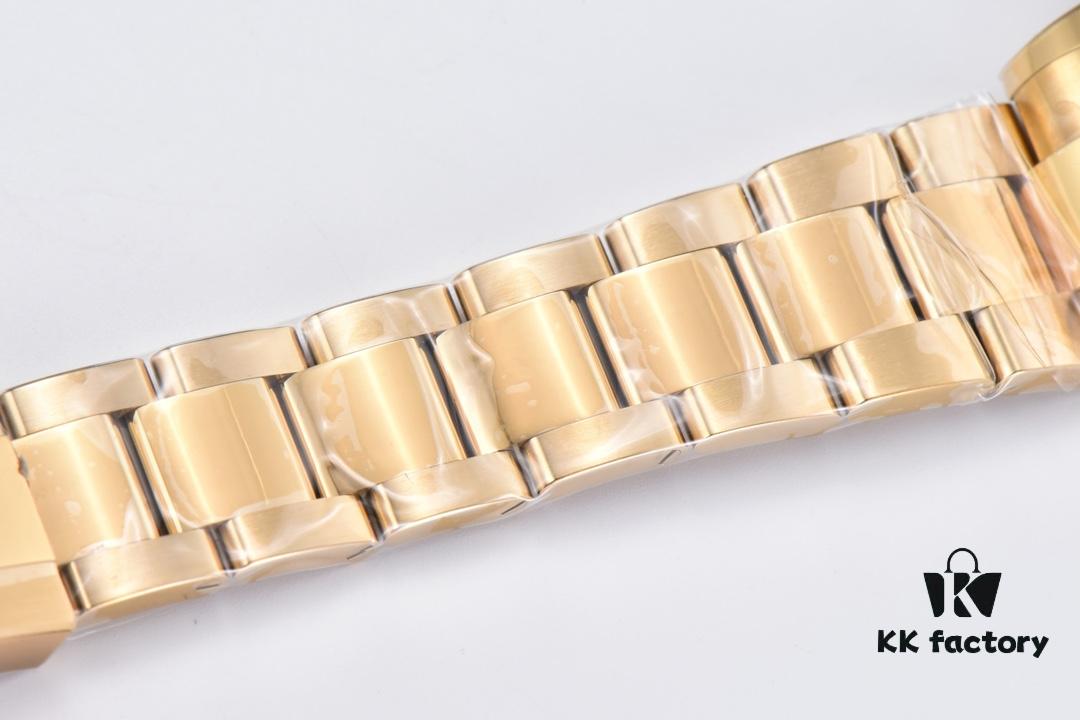 Clean Factory 116508 Full Gold Diamond-Set Black Dial Daytona