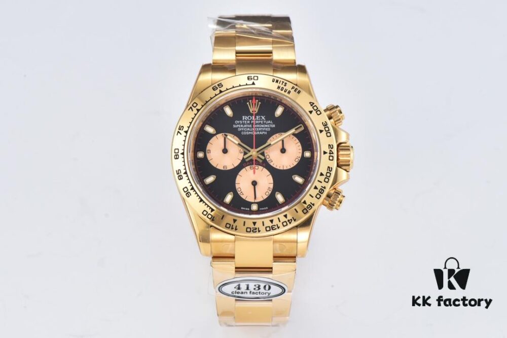 Clean Factory 116508 Full Gold Small Demon Daytona