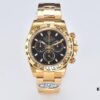 Clean Factory 116508 Black Dial Plain Engraved Daytona Full Gold Version