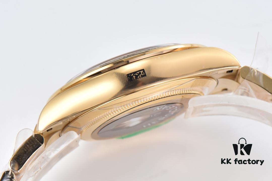 Clean Factory 116508 Black Dial Plain Engraved Daytona Full Gold Version