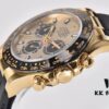 C Factory CLEANS Rolex 116518 Yellow Gold Yurenle Tape Daytona