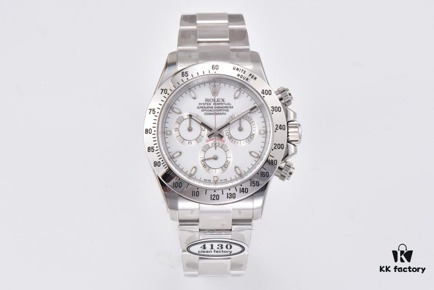🔥🔥 C&C Daytona 116520 Steel Bezel Daytona - 904L Steel, 4130 Movement, AR Coated Sapphire, Clean Ceramic Bezel