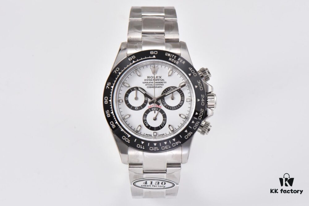 🔥🔥 C Factory Daytona Clean Version 116500 Panda Daytona - 904L Steel, 4130 Movement, AR Coated Crystal
