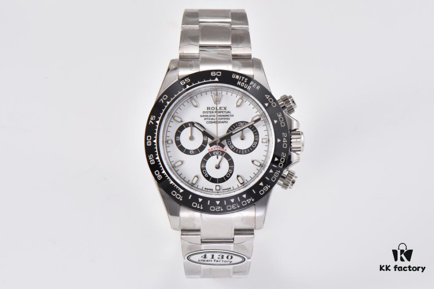 🔥🔥 C Factory Daytona Clean Version 116500 Panda Daytona - 904L Steel, 4130 Movement, AR Coated Crystal